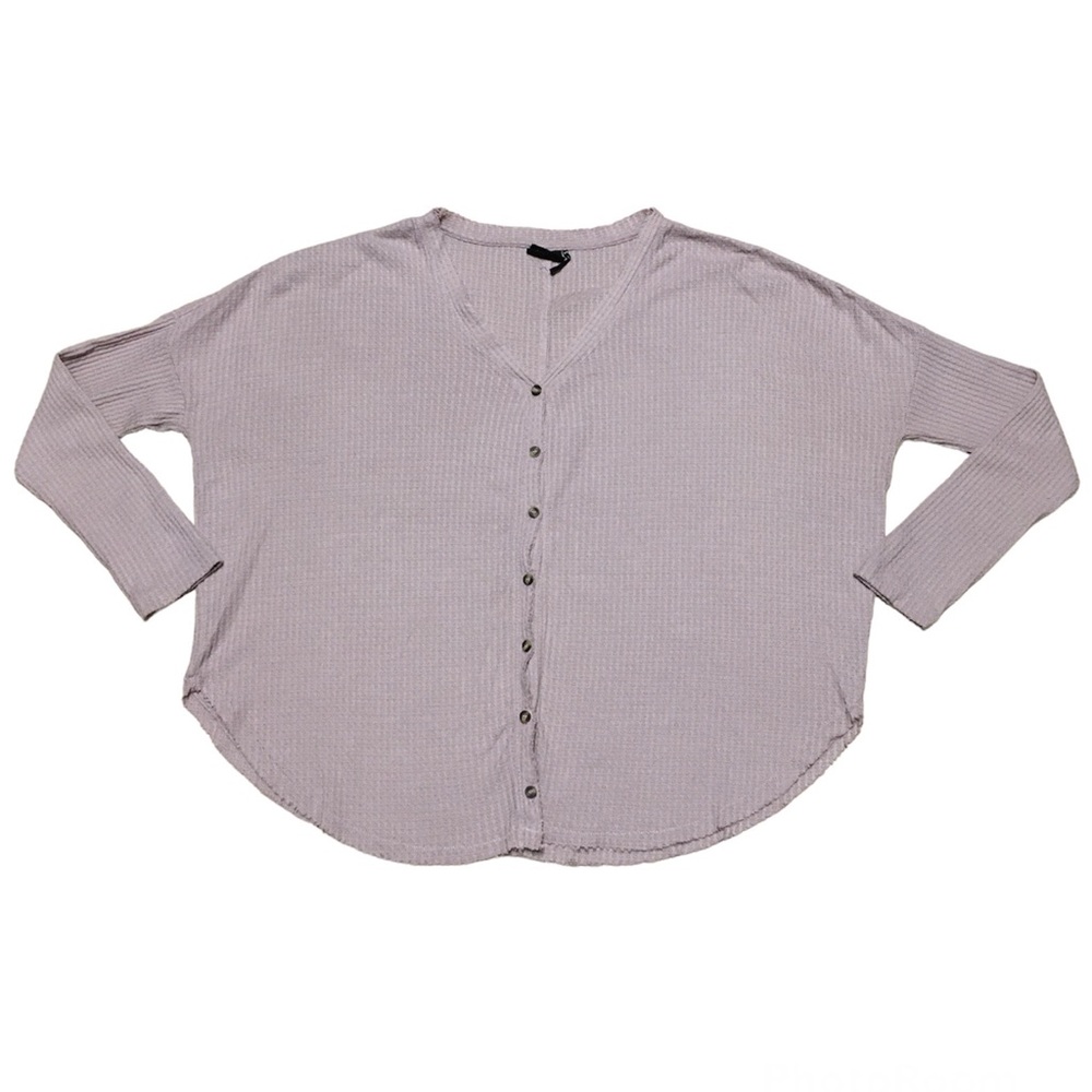 Urban Outfitters Out From Under Waffle Knit Long Sleeve Top Women’s M Sweater